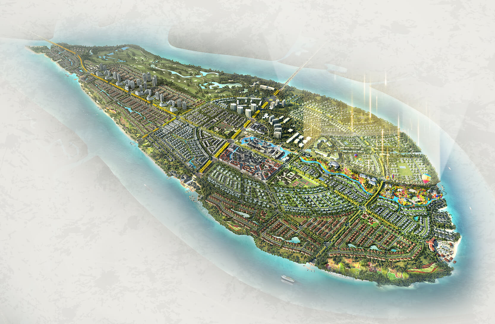 Khu đô thị SwanBay Đại Phước với không gian sống xanh và nhịp sống nghỉ dưỡng sang trọng